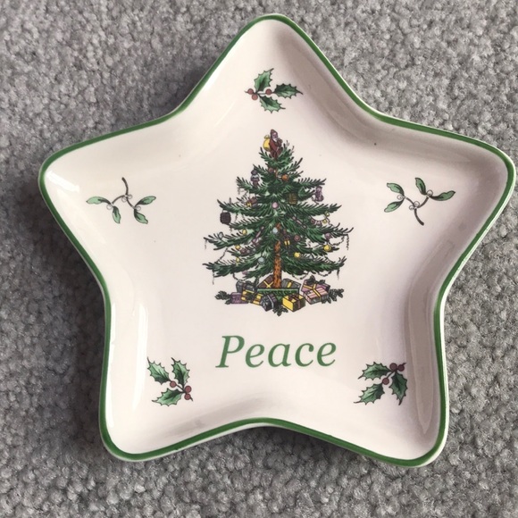 Spode Christmas Tree “Peace” Star - Picture 3 of 4